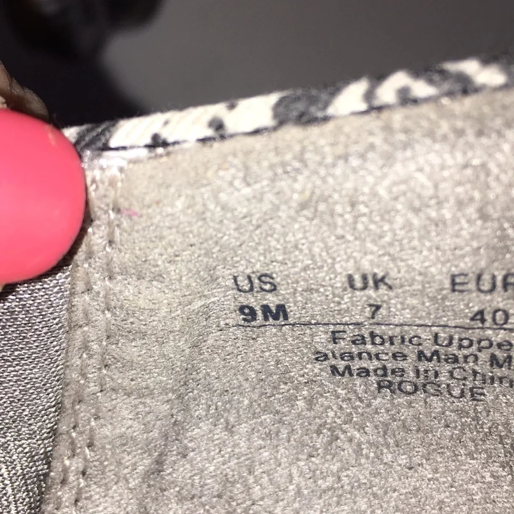 ❤️LIFE STRIDE Rogue‎ Canvas Open Toe Wedge ~9